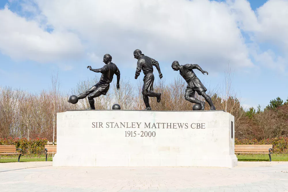 Statue de Sir Stanley Matthews